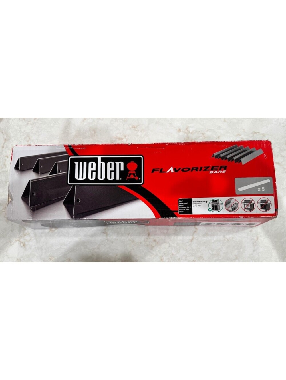 NEW Weber Flavorizer Genesis 300 Series Gas Grills - Porcelain Enamel Steel 7621